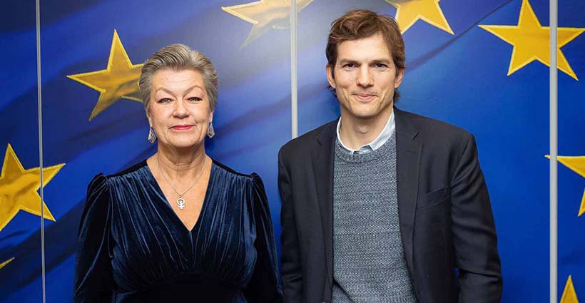 Johansson und Kutcher